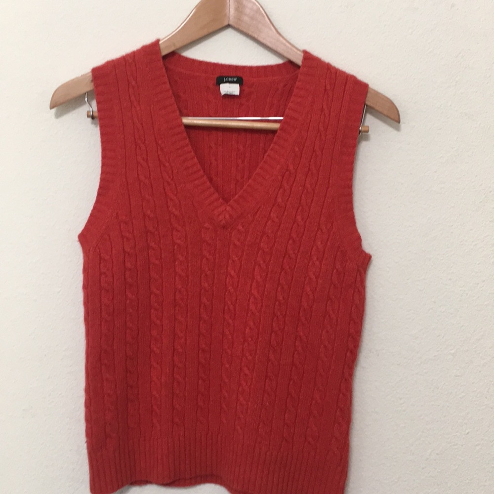 J. Crew Wool Vest size L